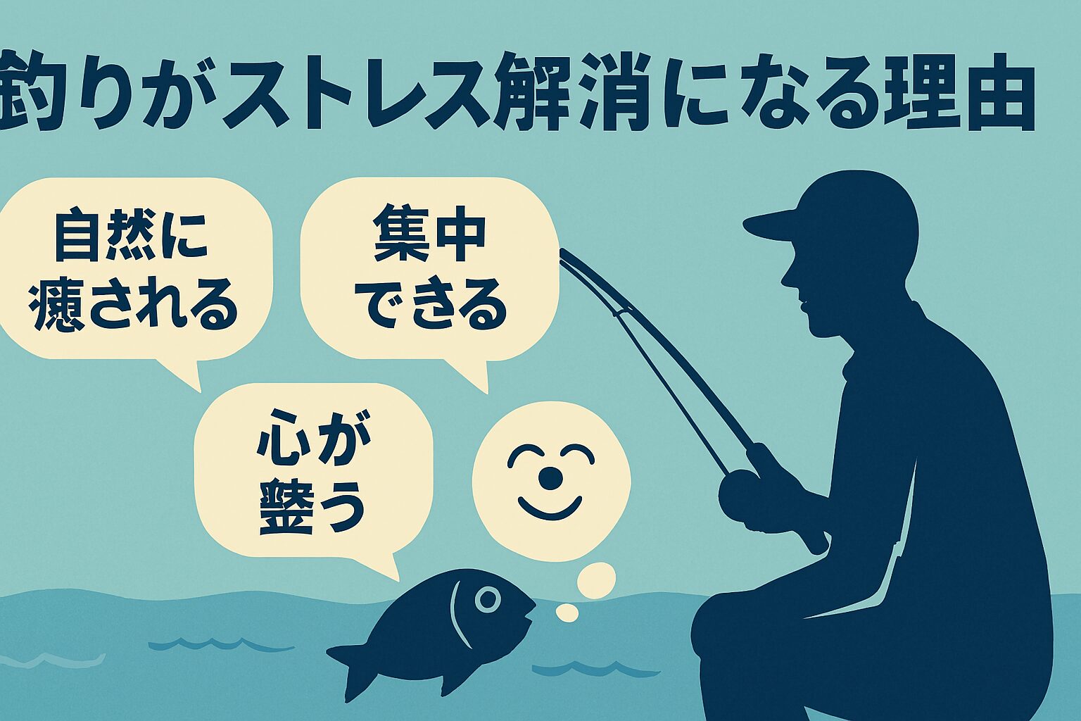 「釣りで心が整う理由｜科学と釣り文化が教える癒しのメカニズム」釣太郎