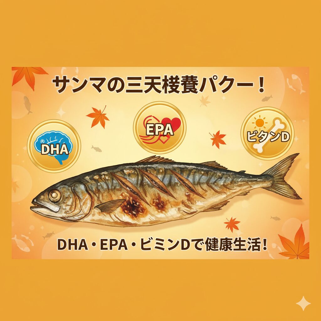 秋の食卓を彩るサンマは、美味しくて健康にも良い、まさにスーパーフードと言えるでしょう。釣太郎