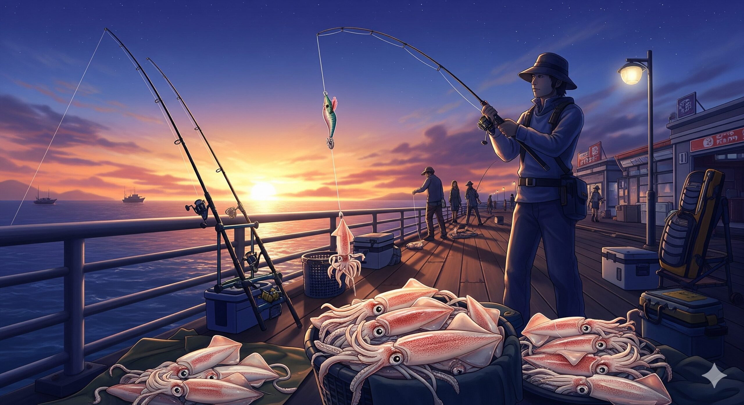 堤防の墨跡、その本当の意味とは？ イカ釣りの常識を覆す新常識.釣太郎