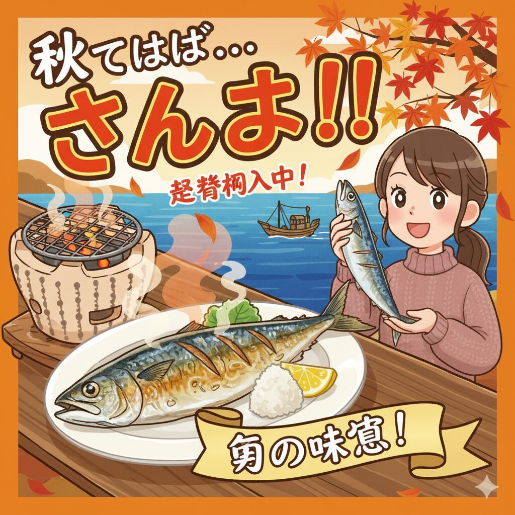 「秋といえばサンマ」は理にかなった日本の文化。釣太郎