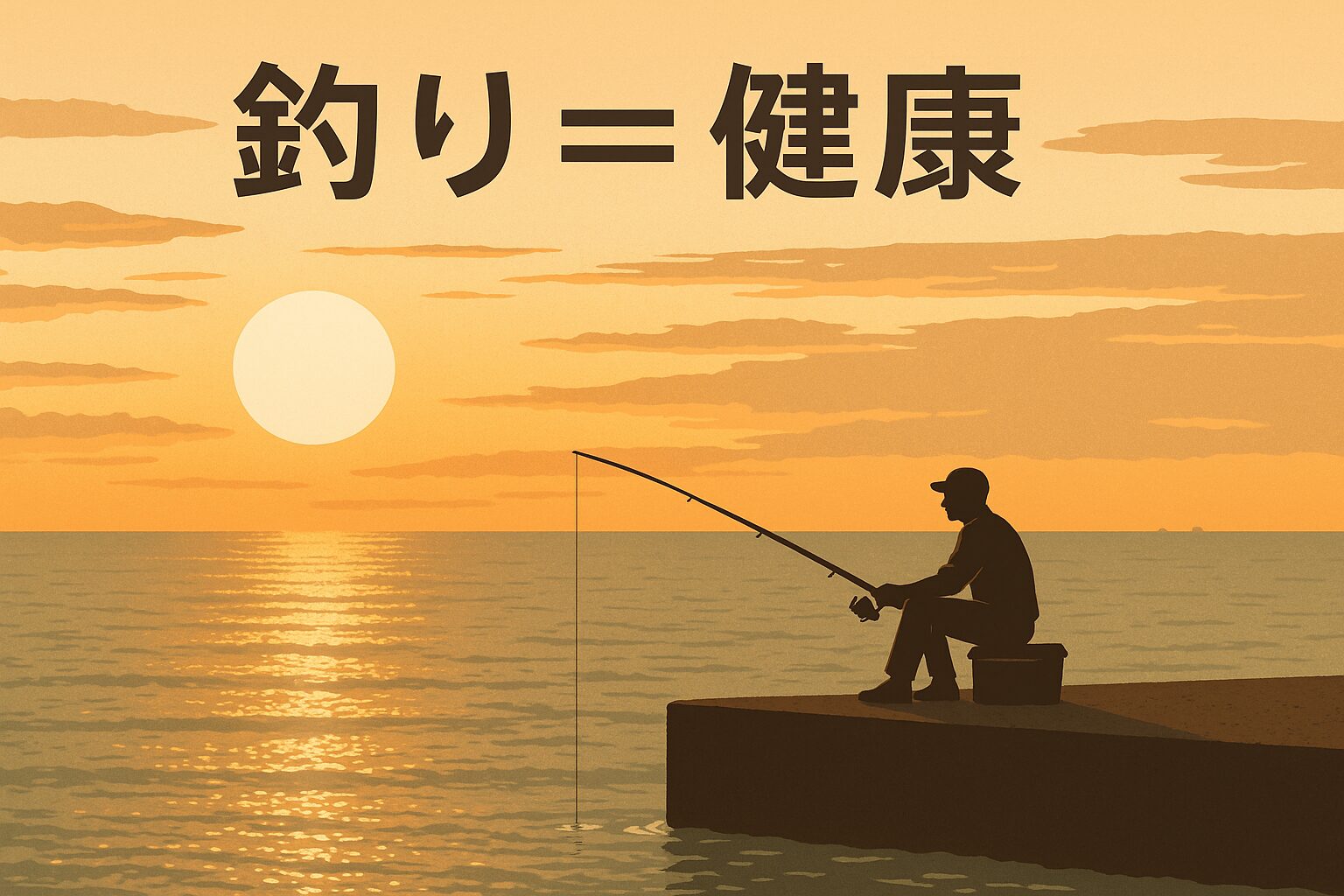 釣りは「健康の好循環」を生み出す最高のループ。釣太郎