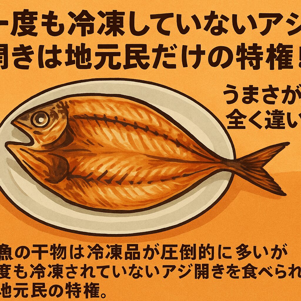 魚の干物は流通干物の大半は冷凍品で、長期保存と安定供給を実現している。釣太郎