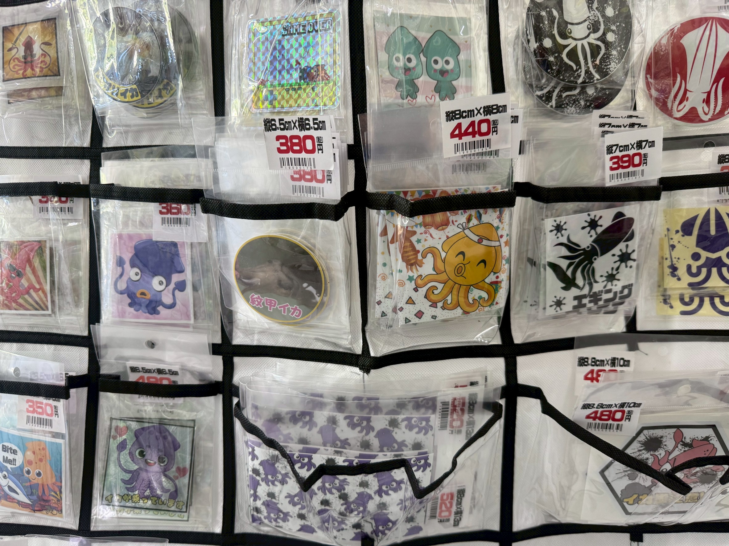 アオリイカシール色々あります。釣太郎