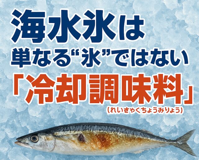 魚を冷やすなら、「氷選び」からこだわる時代です。 海水氷は、魚の“旨味を守る”最もシンプルで効果的な方法。釣太郎