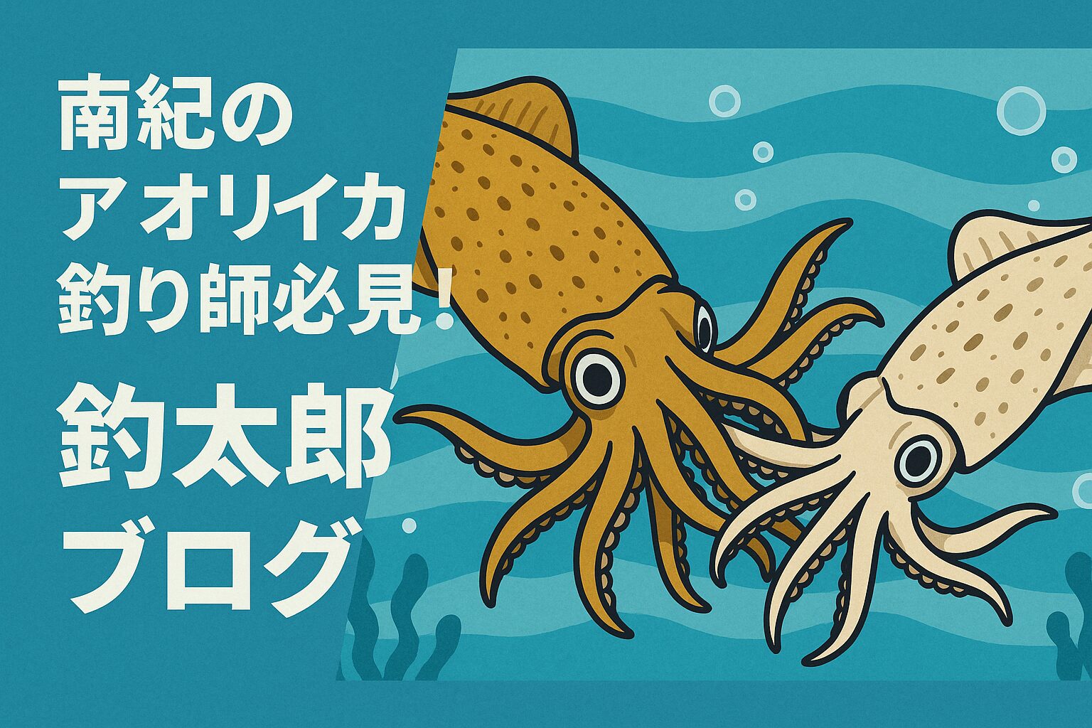 南紀のイカ釣り師必見！「釣太郎ブログ」はアオリイカ情報の宝庫