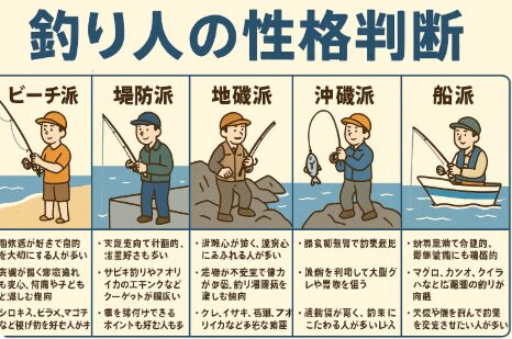 釣り場の選び方は、その人の性格や価値観を映す鏡です。釣太郎