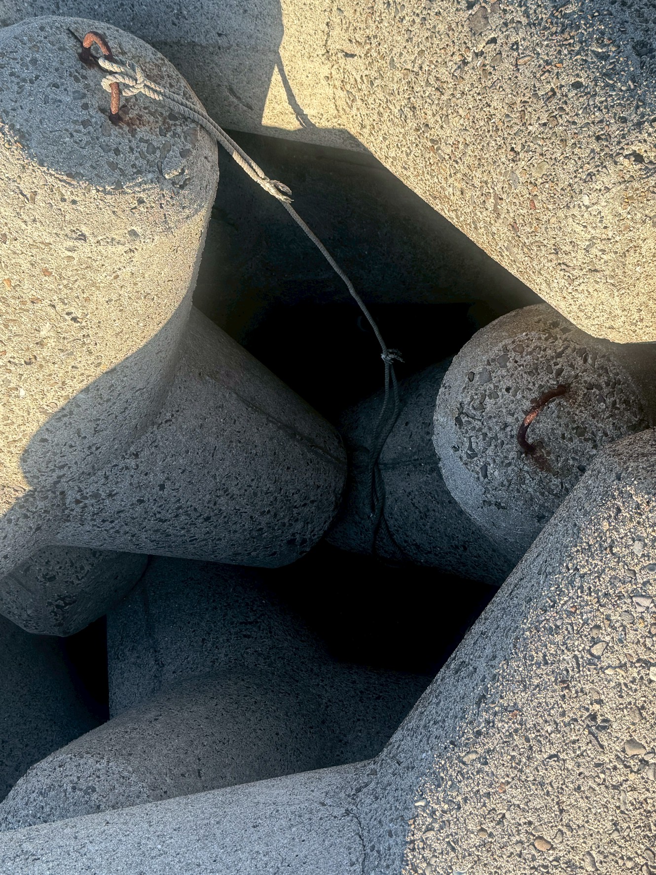 【本当にやめて】テトラポッドからの釣りは命懸け。落下したら「骨折で済めば幸運」という事実。釣太郎