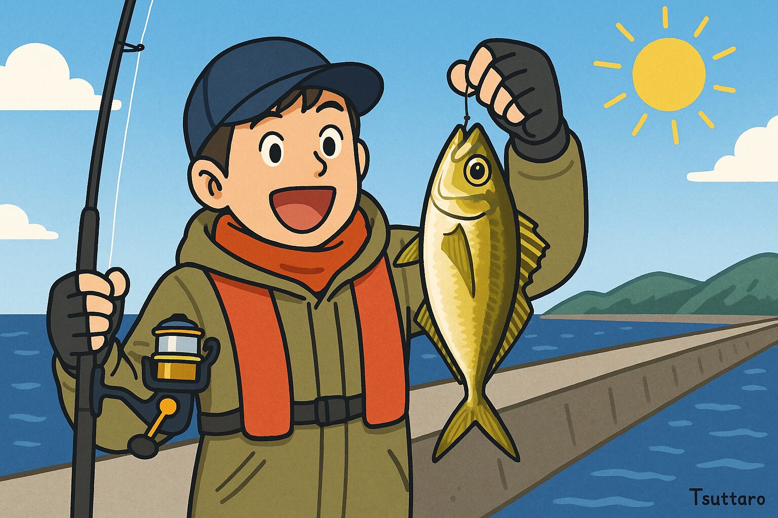 南紀の堤防で釣れる「寒尺アジ（トロアジ）」は、✔脂が15〜18％ → 本当にトロのような甘さ✔今からが最盛期（12〜2月）✔初心者でも狙える.釣太郎