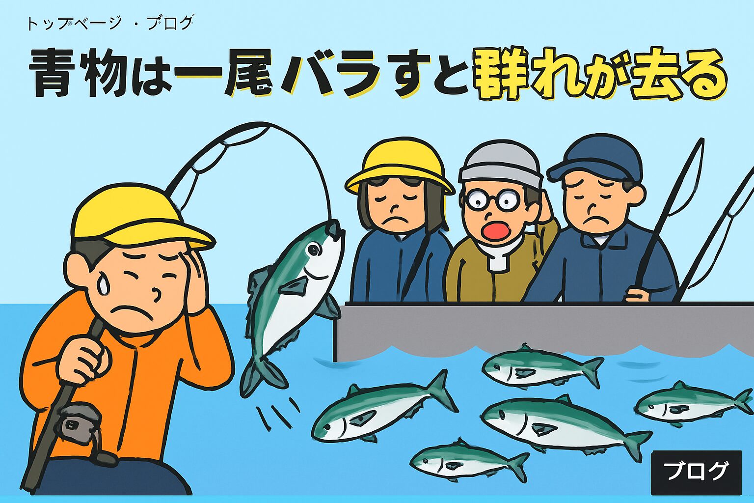青物（ブリ、カンパチ、サゴシなど）は堤防や磯、オフショアで人気のターゲットですが、「一尾バラすと群れが去る」という。釣太郎