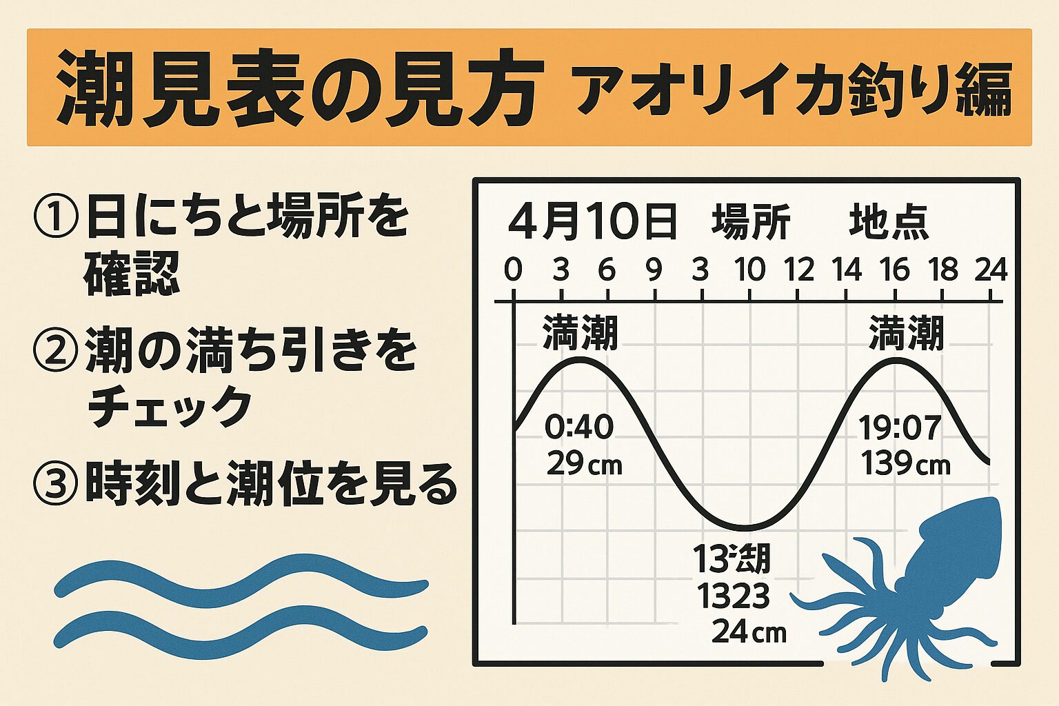 潮見表は「魚の食事カレンダー」だ。釣太郎