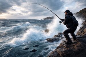 寒グレほど、海況の悪さがプラスに働く魚はいません。釣太郎