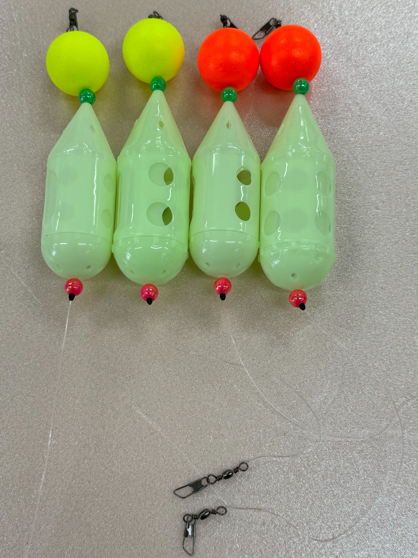 波止尺アジ釣り仕掛けを自社で作れないか、只今検討し試作しています。釣太郎