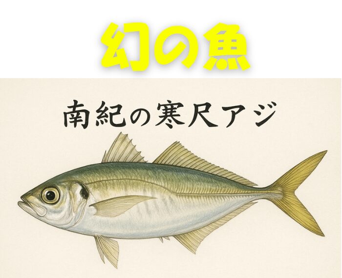 釣る以外に入手方法がない幻の魚「南紀の寒尺アジ」お持ち込み下さい。釣太郎