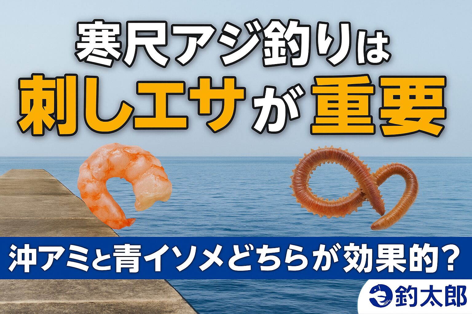 「ぶっこみサビキ＋刺しエサ」にすると釣果倍増冬の南紀でよく釣れているのが・ぶっこみサビキ・下カゴではなく上カゴタイプ・刺しエサを必ず付ける.釣太郎
