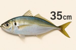 35cmの尺アジは、ただ大きいだけではなく「釣りに行きたくなる力」を持った魚です。 南紀ではこのサイズが現実的に狙え、初心者でも挑戦できます。釣太郎