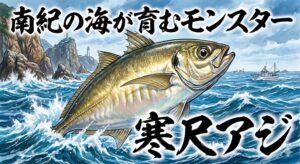 釣っても最高、食べても最高。 「たかがアジ、されどアジ」 その言葉の意味を本当に理解できるのが、この冬の南紀の寒尺アジ。釣太郎