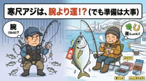 南紀の堤防で、寒さに耐えながら竿を振る価値は十分にあります。 「全身トロ」が大げさな表現なのか、それとも真実なのか。釣太郎