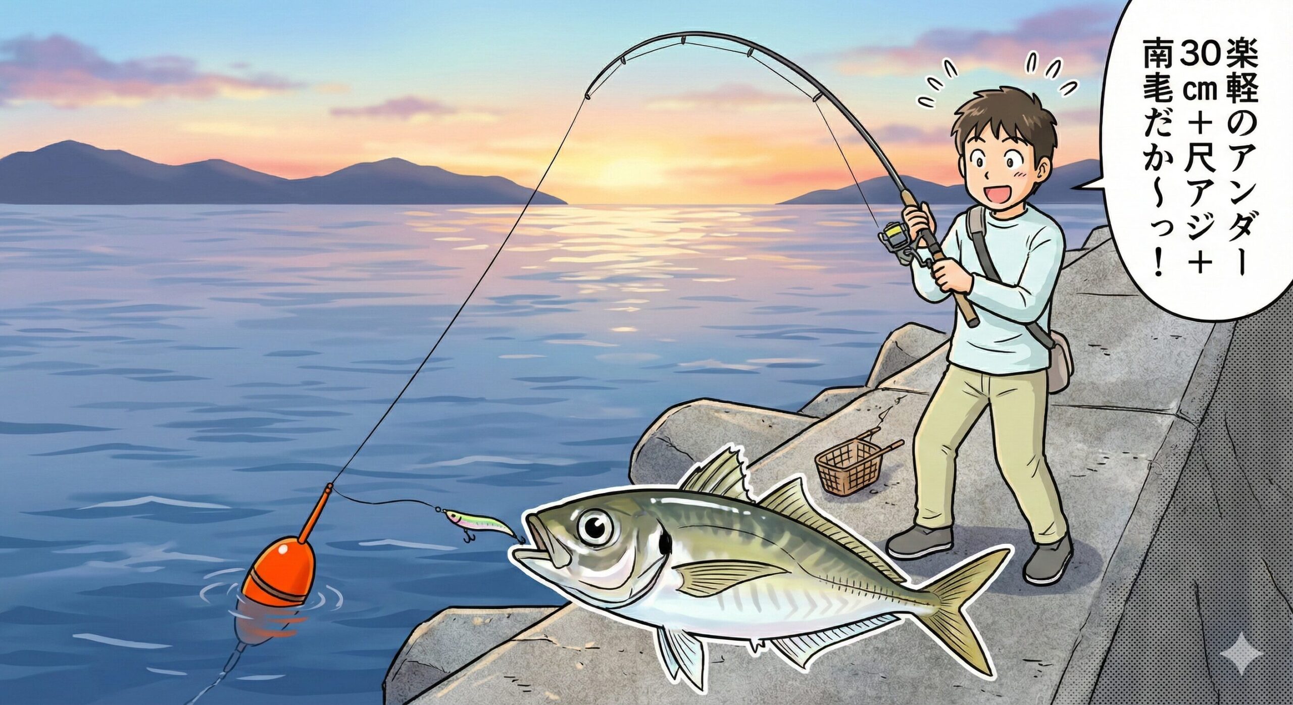 「ガチの磯竿を振り回す体力はないけど、サビキ釣りより大きな魚を釣りたい」 そんなワガママを叶えてくれるのがライトカゴ釣りです。釣太郎