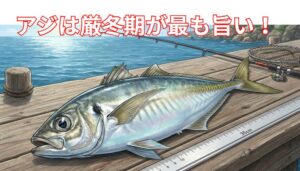 アジ釣果お持ち込み下さい。30㎝以上なら1匹に付き100円クーポン券あります。最高5枚まで。釣太郎