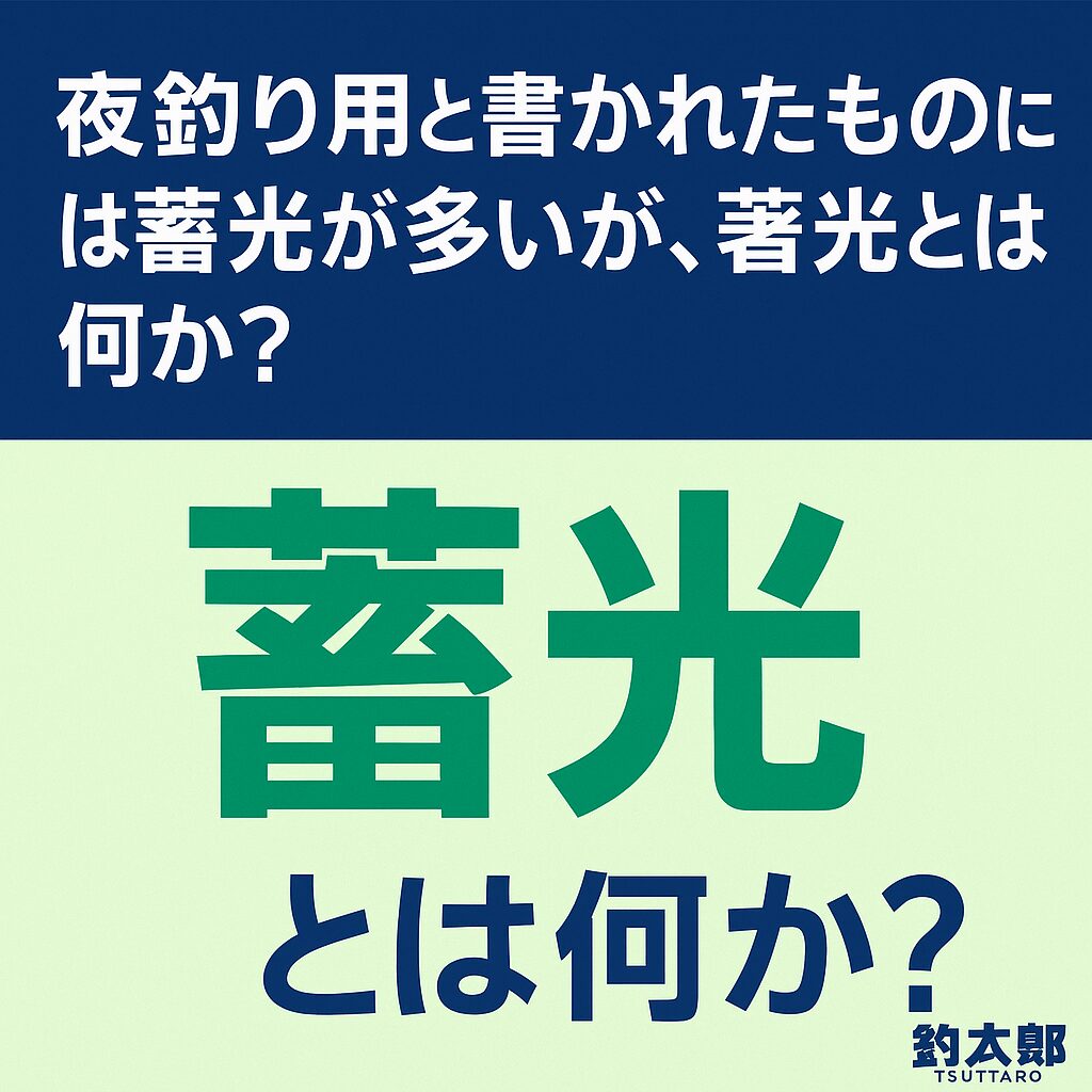 蓄光は・暗闇で光り・アジに見つけられやすく・食わせ力が上がり ・深場でもアピールできる.釣太郎