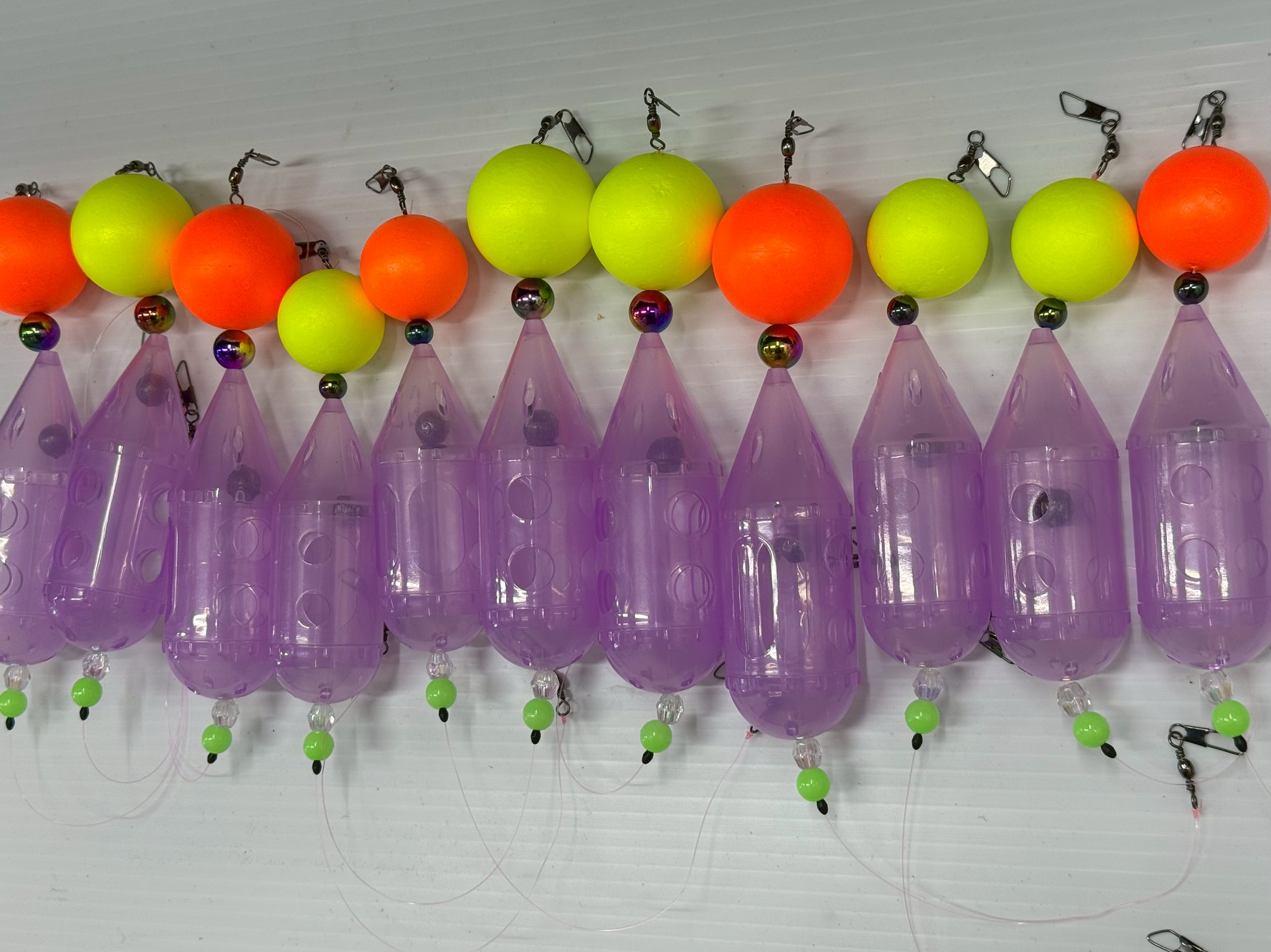 寒尺アジ釣り用ぶっこみサビキ仕掛けセット、爆発的に売れている為