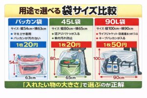 釣りは「釣って終わり」ではありません。 片付けまで含めて、快適に終われるかどうか。たった1枚のビニール袋で、釣行後の満足度は大きく変わります。釣太郎
