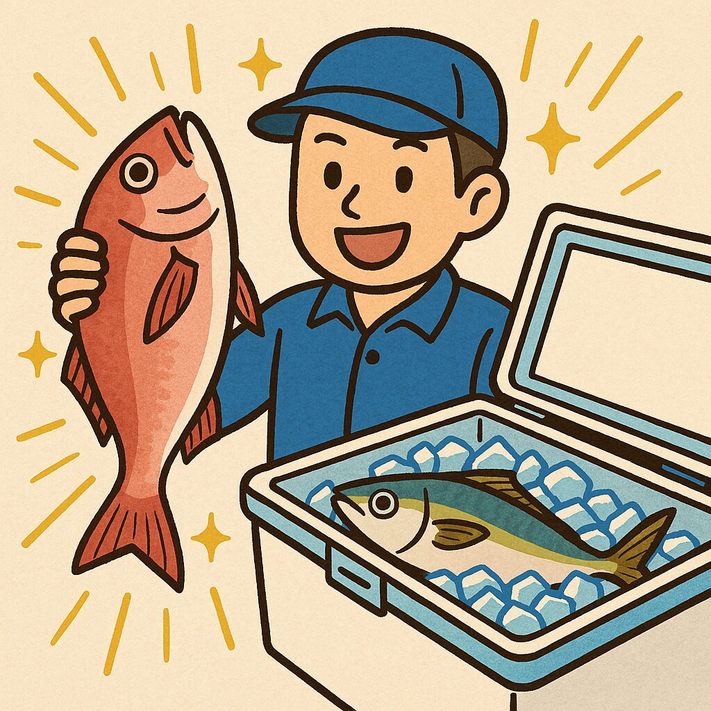 魚の冷却を徹底すると「釣りの価値」が変わる。釣太郎
