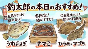 ヒラメ： 鋭い歯で噛みつく。上下に大きく口が開く。マゴチ： プレス機のように押し潰す。上顎が非常に硬い。同じフラットフィッシュでも、口の中を覗くと全く別の生き物だと分かります。釣太郎