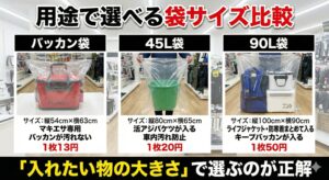 汚れと臭いはその場でシャットアウト。楽しい釣りの思い出だけを持ち帰り、汚れと臭いはこの袋に閉じ込めましょう。釣太郎