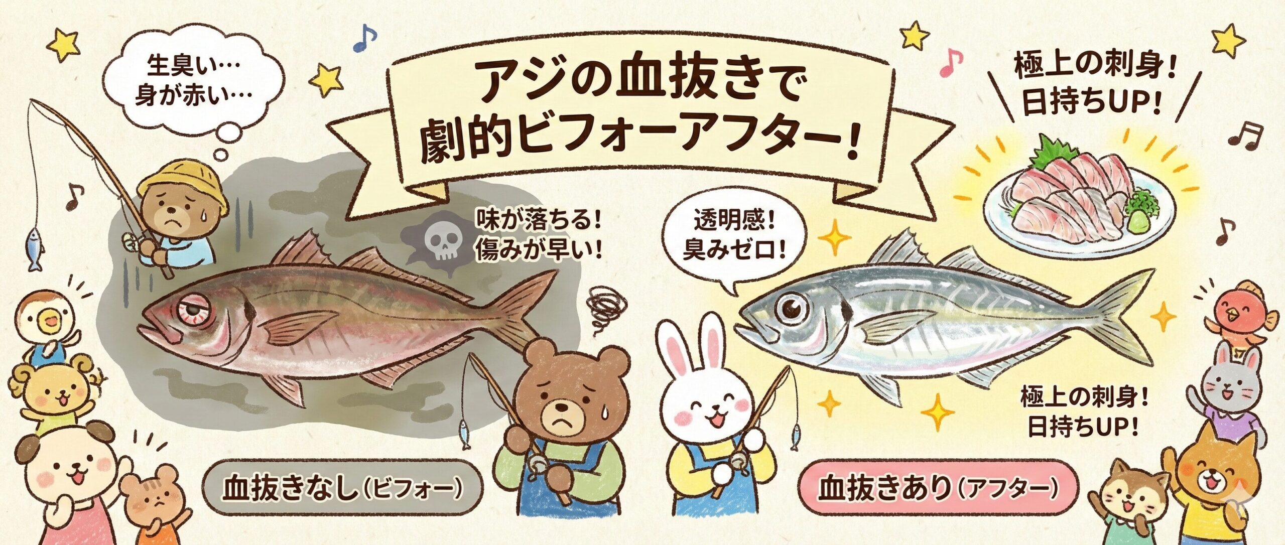 釣り初心者が魚を惜しく食べるのなら「クーラーボックス」と「氷」を用意して、「即座に冷やす」ことから始めましょう。釣太郎