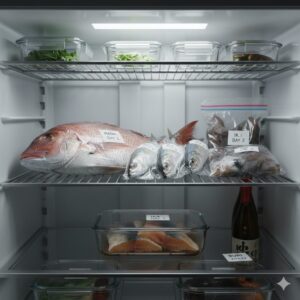 釣った魚の保存期間の目安。魚の種類や状態によりますが、目安は 白身魚 3日〜5日程度。青物（アジ、サバ、ブリなど）： 2日〜3日程度。イカ類： 2日〜3日程度。釣太郎