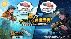 アオリイカ釣り、昼ヤエン vs 夜ヤエン心理戦。釣太郎