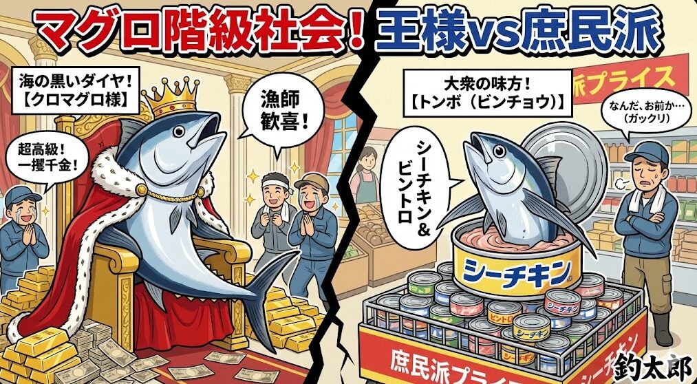 マグロランキング。特別な日はクロマグロ。 普段の晩酌はメバチやキハダ。南紀に来たら、生のトンボ。釣太郎