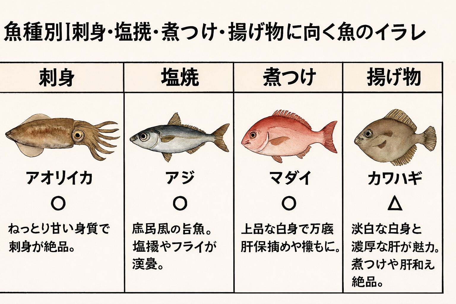 魚は「釣って終わり」ではありません。その後の処理と調理法によって、味も価値も大きく変わります。釣太郎