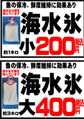 【AIが解説】週末に爆売れ！遠方からも買いに来る「釣太郎の海水氷」人気の秘密説明
