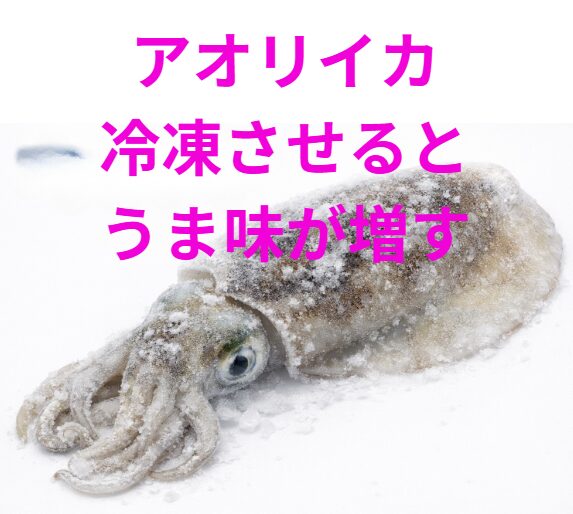 冷凍すると甘みと旨味は増します。1. 繊維が壊れて食感が変わるから2. 旨味成分（アミノ酸）が増えるから。釣太郎