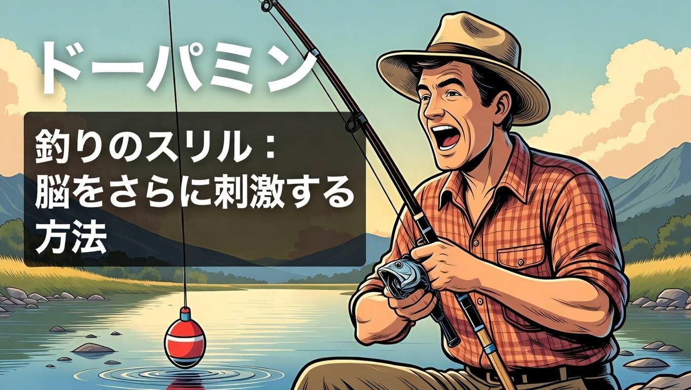 結局のところ、浮きが沈む瞬間が楽しいのは、ドーパミン最大放出。視覚的・劇的な変化。読みが当たった達成感。長時間待機の最高のご褒美。釣太郎