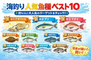 南紀が有利な理由は黒潮。入り組んだ地形。 豊富なベイト。そして人口密度が低い。プレッシャーが比較的少ない。これが人気魚種の宝庫を作っています。釣太郎