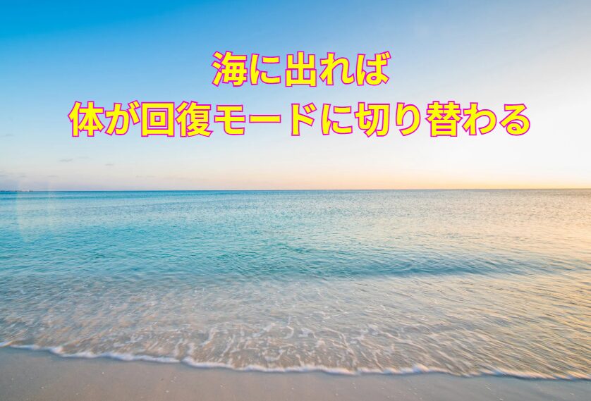 海はただのレジャースポットではなく、科学的にも認められた“癒しの空間”＝ブルースペースとして、私たちの心と体を整えてくれる存在。釣太郎