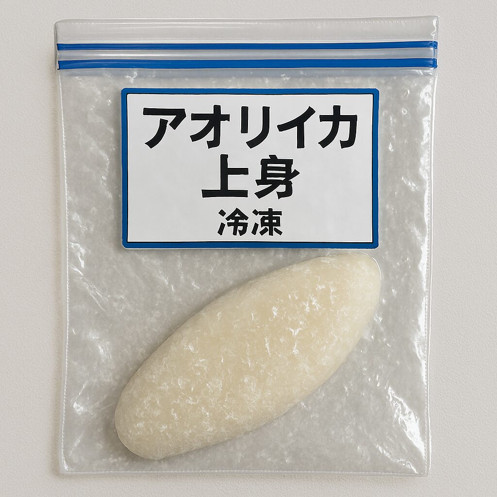 冷凍アオリイカの品質は解凍で9割決まる｜釣り人直伝の正解とNG例.釣太郎