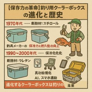 進化するクーラーボックスは釣りの質を変える。釣り道具の中でも、クーラーボックスは「鮮度＝価値」を守る最重要アイテム。釣太郎