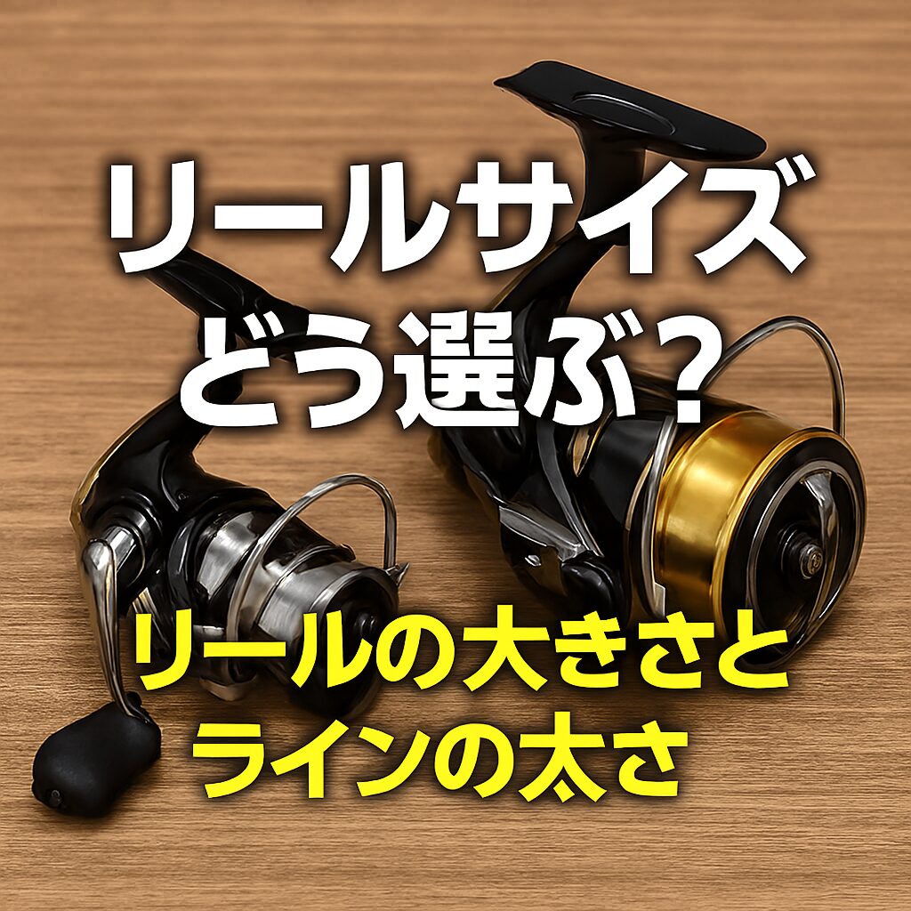 リールのサイズ選びは「釣り方×ライン×バランス」で決めよう！ 「番手」は、釣りの快適さ・釣果・安全性に直結する大切な要素です。釣太郎