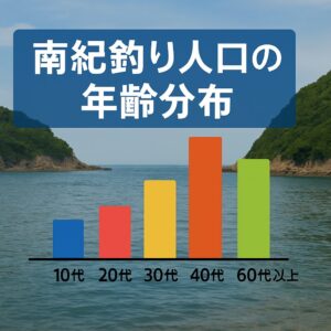 年齢層を知れば、釣りの未来が見える。南紀の釣り文化は、多世代に支えられた地域資源。釣太郎
