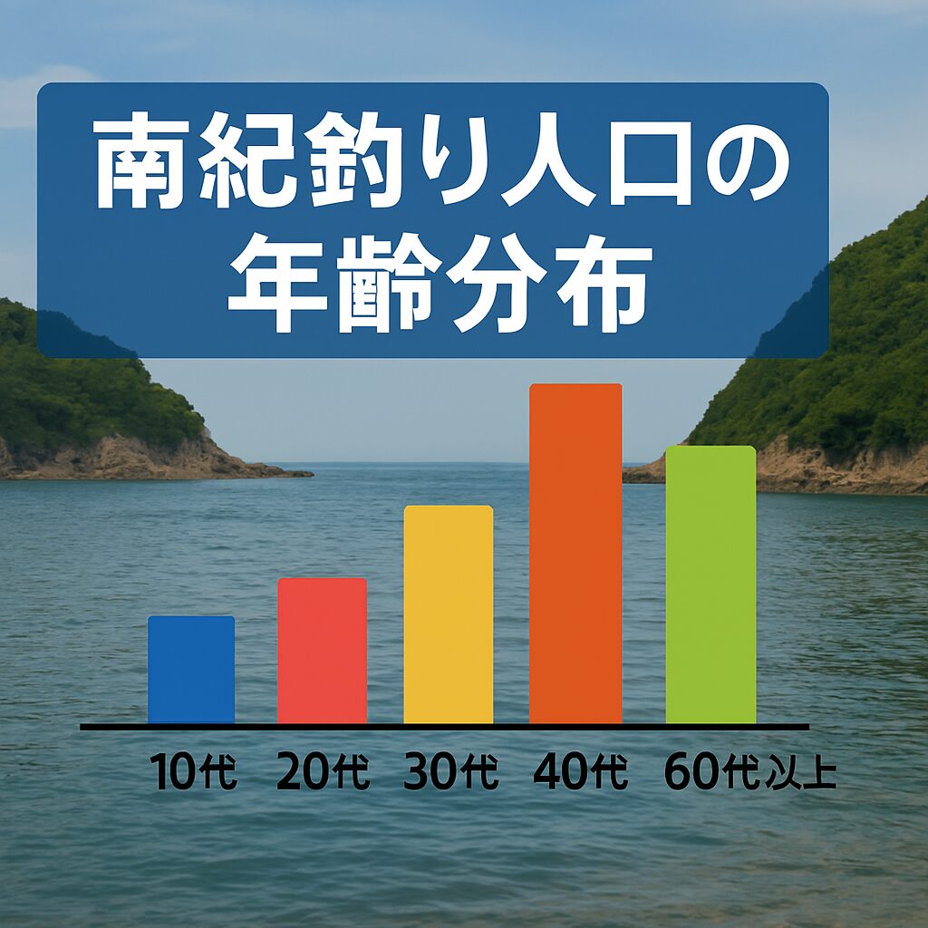 年齢層を知れば、釣りの未来が見える。南紀の釣り文化は、多世代に支えられた地域資源。釣太郎
