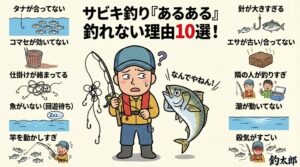 【サビキ釣り入門】ビギナー必見！それやと釣れへんよくあるNG集。釣太郎