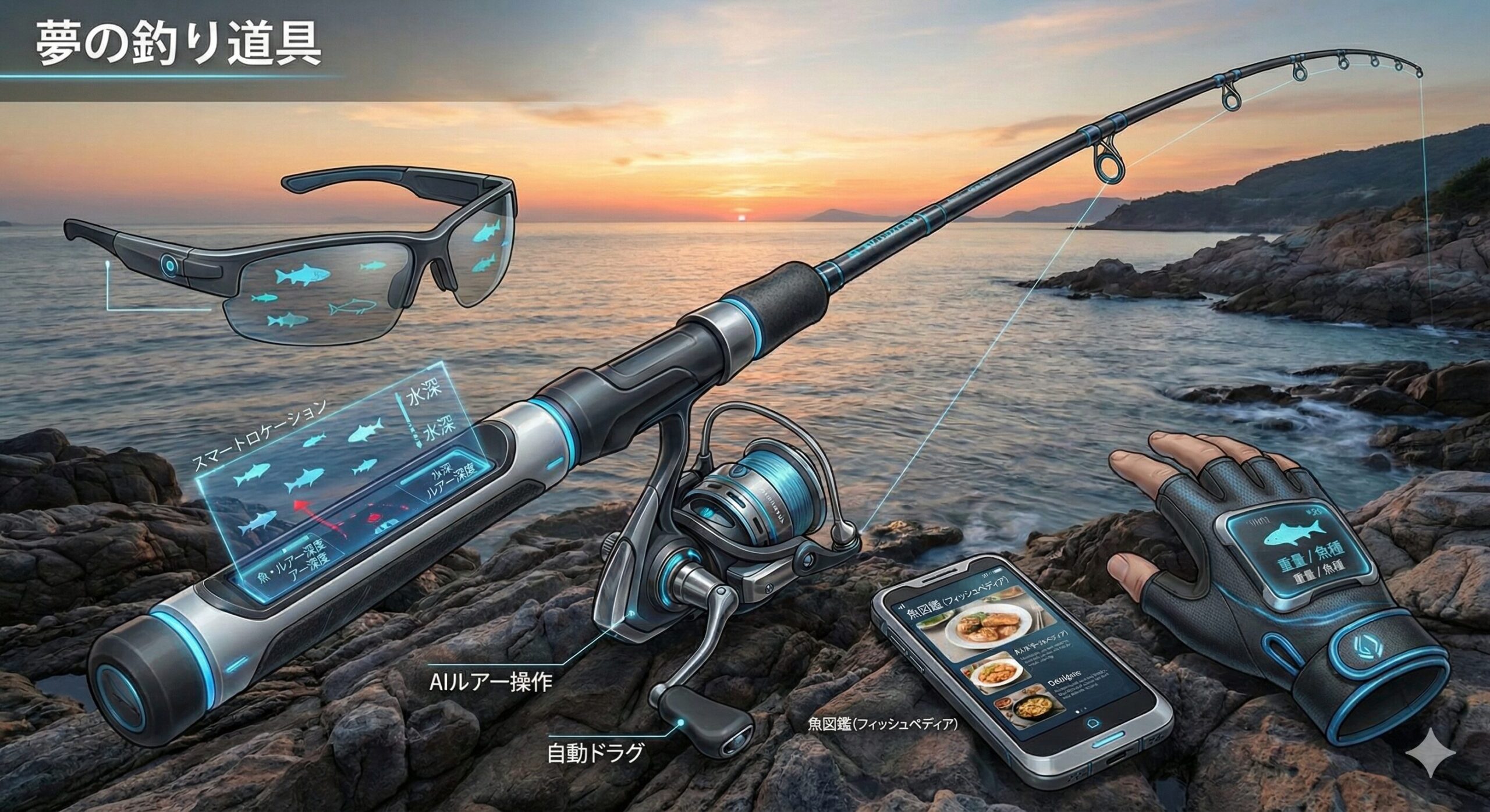 あったらいいな釣り道具ランキング TOP10。釣太郎