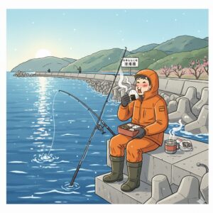 いつも食べ慣れているはずの、コンビニの梅おにぎりやツナマヨ。 それが磯や堤防に座って口にした瞬間、震えるほどの美味さに化ける。釣太郎