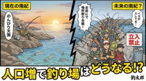南紀＝アオリイカ王国】もしもここの人口が急増したら釣り場はどうなる？未来を大予想.釣太郎