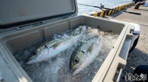 釣太郎の海水氷は１キロ200円、3キロ400円で販売していますが、人気沸騰しています。 海の魚は海の水を凍らせた海水氷で平すのが一番。釣太郎