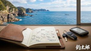 心理的な距離が縮まった時、南紀はあなたにとって最高のホームグラウンドになります。釣太郎